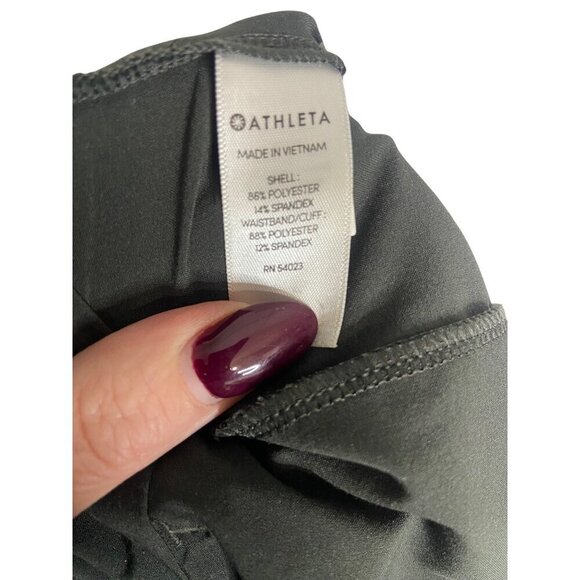 Athleta Soho Jogger Black Olive Pants-sz 0 - Picture 6 of 13